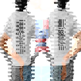 Gods Children Are Not For Sale Funny Quote Gods Children Womens Back Print T-shirt | Mazezy