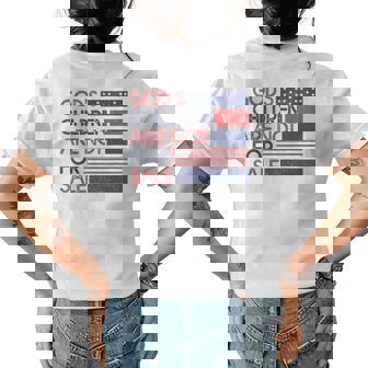 Gods Children Are Not For Sale Womens Back Print T-shirt | Mazezy