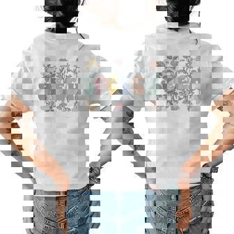 Speech Therapists Speech Language Pathologist Slp Womens Back Print T-shirt - Thegiftio