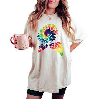 Sunflower Festival Summer Floral Perfect Idea For Women Women's Oversized Comfort T-shirt | Mazezy