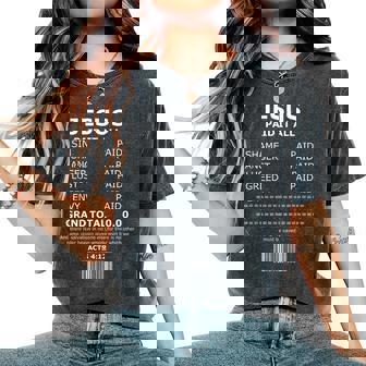 Acts 4 12 Bible Verse Jesus Christ Christian Women's Oversized Comfort T-Shirt | Mazezy