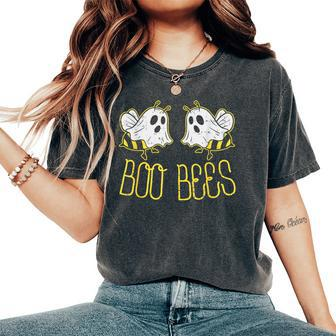 Boo Bees Couples Halloween Costume For Adult Her Women's Oversized Comfort T-Shirt - Monsterry