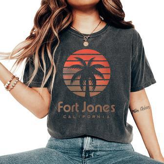California Fort Jones Women's Oversized Comfort T-Shirt | Mazezy