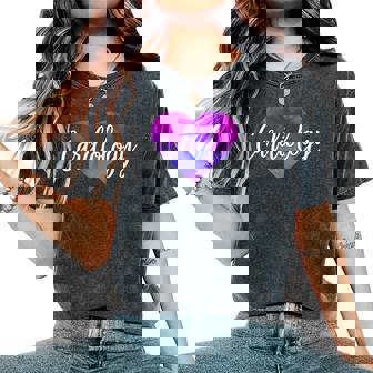 Cardiologist Cardiovascular Technologist Cardiology Nurse Women's Oversized Comfort T-Shirt | Mazezy