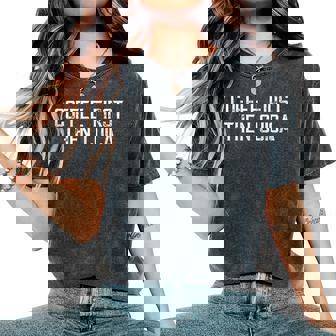 Coffee Then Cuica Women's Oversized Comfort T-Shirt | Mazezy