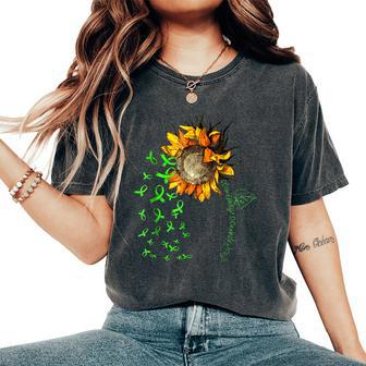 Gastroparesis Awareness Sunflower Women's Oversized Comfort T-shirt | Mazezy