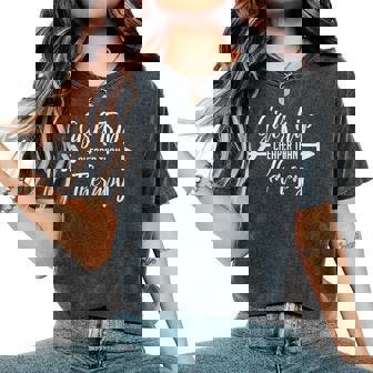 Girls Trip Therapy Travel Vacation Night Out Gift For Womens Gift For Women Women's Oversized Graphic Print Comfort T-shirt - Thegiftio