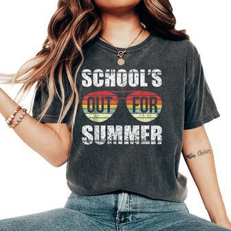 Graduation Schools Out For Summer Students Teacher Women's Oversized Comfort T-shirt | Mazezy