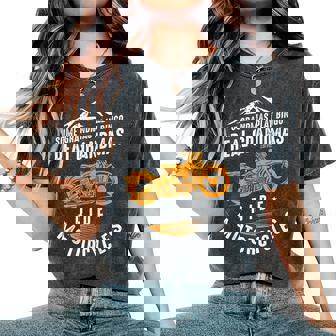 Some Grandmas Play Bingo Real Grandmas Ride Motorcycles Women's Oversized Comfort T-Shirt | Mazezy