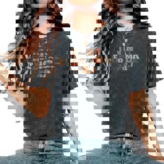 Groovy In My Evermore Era Retro Women's Oversized Comfort T-Shirt - Monsterry