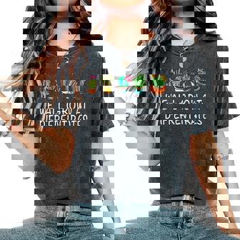We All Grow At Different Rates Teacher Special Education Women's Oversized Comfort T-Shirt | Mazezy