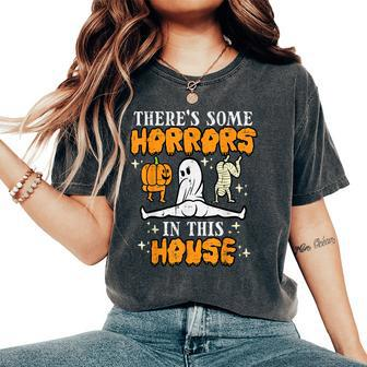 Halloween Some Horrors In This House Costume Women's Oversized Comfort T-Shirt - Monsterry UK