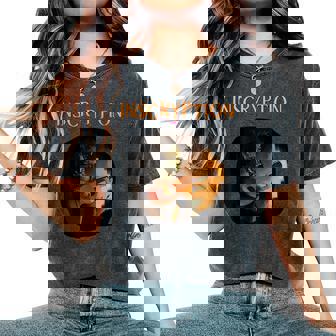 Inscryption Leshy Guitar Boss Psychological Card Game Scary Scary Women's Oversized Comfort T-Shirt | Mazezy