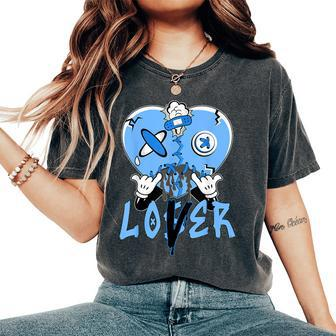 Loser Lover Dripping Heart Blue 5S For Women Women's Oversized Comfort T-Shirt - Thegiftio UK