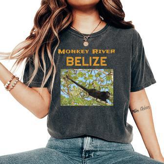 Monkey River Belize Howler Monkey Souvenir Women's Oversized Comfort T-Shirt | Mazezy