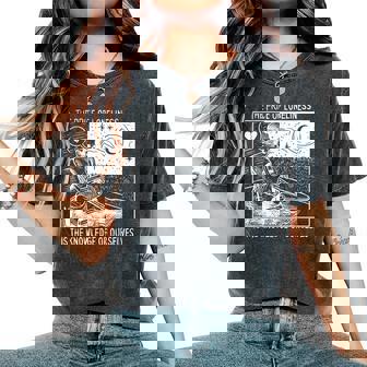 The Price Of Loneliness The Knowledge Of Ourselves Quote Women's Oversized Comfort T-Shirt | Mazezy