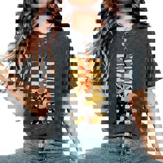 Rabbit Magician With Magic Mushrooms Magical Women's Oversized Comfort T-Shirt | Mazezy