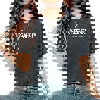 Racing Birthday Party Matching Family Car Pit Crew Sister Women's Oversized Comfort T-Shirt | Seseable CA