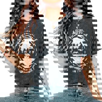 Rv Camping For Never Underestimate Women's Oversized Comfort T-Shirt - Seseable