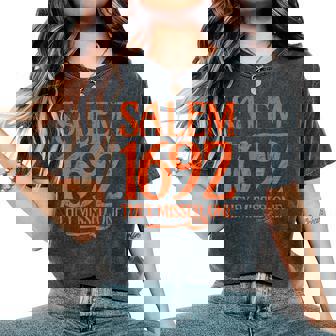 Salem 1692 They Missed One Witch Halloween Vintage Women's Oversized Comfort T-Shirt | Mazezy