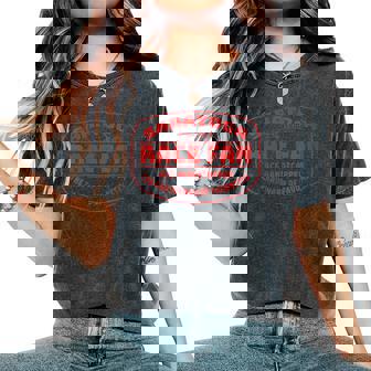 Saratoga Race Fan The Graveyard Of Champions Women's Oversized Comfort T-Shirt | Mazezy