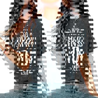 Being A Shikoku Mom Is Ruff Dog Mom Idea Women's Oversized Comfort T-Shirt | Mazezy