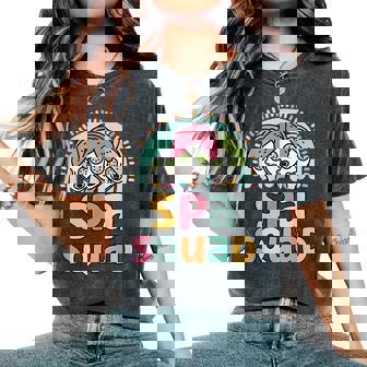 Spa Squad Matching For Girls Spa Day Treats Women's Oversized Comfort T-Shirt | Mazezy