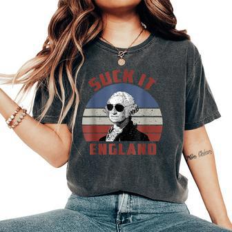 Suck It England 4Th Of July For Men Women Women's Oversized Comfort T-shirt | Mazezy