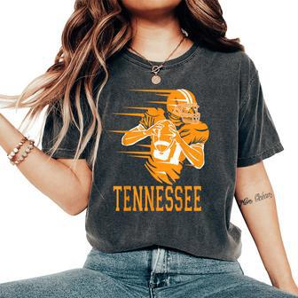 Tennessee State Kid Tennessee Orange Game Day Tn Women's Oversized Comfort T-Shirt - Seseable