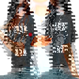 Thanksgiving Master Baster Turkey Day Fall Boys Women's Oversized Comfort T-Shirt - Thegiftio