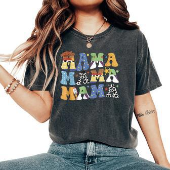 Toy Story Mama Boy Mom Mother's Day For Women's Oversized Comfort T-Shirt - Seseable
