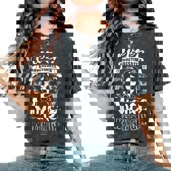 Never Underestimate A Nurse With A Gun For Nurse Women's Oversized Comfort T-Shirt | Mazezy