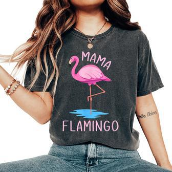 Zoo Keeper Flamingo Animal Lover Bird Owner Pet Mom Women's Oversized Comfort T-shirt | Mazezy