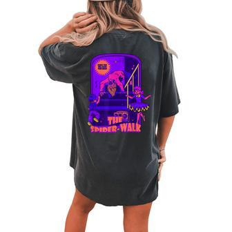 Creepy Horror Dance Dark Humor Dancer Creepy Women's Oversized Comfort T-shirt Back Print | Mazezy