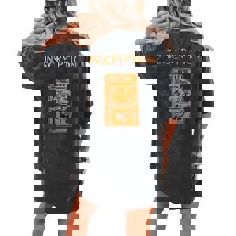 Inscryption Bullfrog Psychological Scary Card Game Halloween Halloween Women's Oversized Comfort T-shirt Back Print | Mazezy