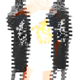 Inscryption Leshy Fire Boss Psychological Card Game Scary Scary Women's Oversized Comfort T-shirt Back Print | Mazezy