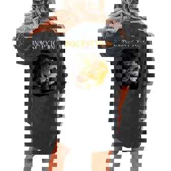 Inscryption Leshy Guitar Boss Psychological Card Game Scary Scary Women's Oversized Comfort T-shirt Back Print | Mazezy