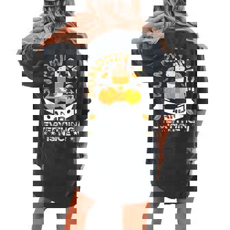 Pumpkin Spice And Everything Is Nice Pumpkin Halloween Halloween Women's Oversized Comfort T-shirt Back Print | Mazezy