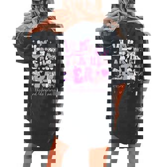 In My Teacher Era 3Rd Grade Version 3Rd Grade Teacher Era Women's Oversized Comfort T-shirt Back Print | Seseable CA