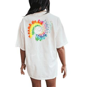 Unity Day Orange Anti Bullying Be Kind Kindness Matter Women's Oversized Comfort T-Shirt Back Print | Mazezy