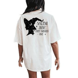 1692 They Missed One Women's Oversized Comfort T-Shirt Back Print - Monsterry UK