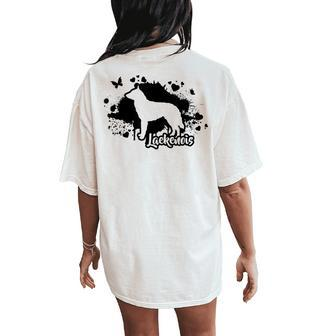 Proud Belgian Laekenois Dog Mom Dog Women's Oversized Comfort T-Shirt Back Print | Mazezy