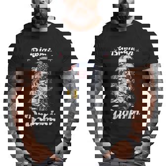 Ben Drankin Beer American Flag Patriotic Happy 4Th Of July Patriotic Funny Gifts Big and Tall Men Graphic T-shirt | Mazezy