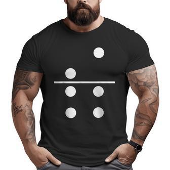 Domino Two Four Matching Halloween Gift Group Costumes 2-4 Halloween Funny Gifts Big and Tall Men Graphic T-shirt | Mazezy