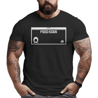 Funny Feed Eggs I Think You Should Leave Gifts For MenWomen Big and Tall Men Graphic T-shirt | Mazezy