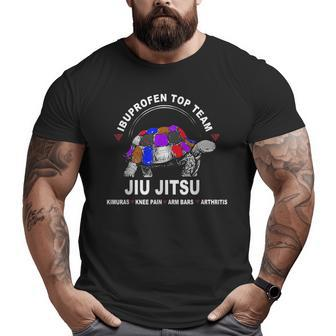 Ibuprofen Top Team Jiu Jitsu Jiu Jitsu Funny Gifts Big and Tall Men Graphic T-shirt | Mazezy