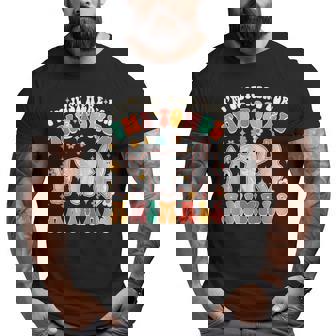 Im Just Here For The Towel Animals Groovy Cruise Accessory Animals Funny Gifts Big and Tall Men Graphic T-shirt | Mazezy