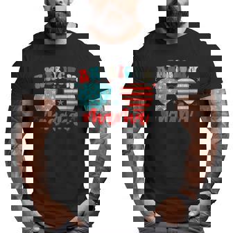 Retro Vintage Sunglasses American Mama 4Th Of July Family Gifts For Mama Funny Gifts Big and Tall Men Graphic T-shirt | Mazezy