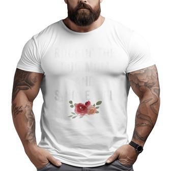 Rockin The Dog Mom And Single Life Women Gifts For Mom Funny Gifts Big and Tall Men Graphic T-shirt | Mazezy UK