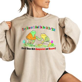 You Know I Had To Do It To Em IT Funny Gifts Women Oversized Sweatshirt | Mazezy